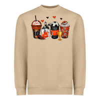 Mushroom soccer coffee cups Heavyweight Sweatshirt - Zillion Design Studio