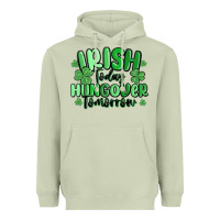 Matcha irish today hungover tomorrow Heavyweight Hoodie - MaliasSmallBusiness