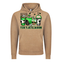 Vintage Coffee tis' the season soccer coffee cups Vintage Hoodie - Zillion Design Studio