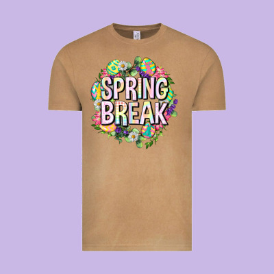 Spring Break Easter Vintage Tee Designed By Neo Western
