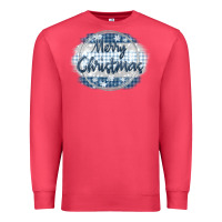 Cardinal merry christmas blue Premium Sweatshirt - MaliasSmallBusiness