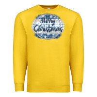 Lemon merry christmas blue Premium Sweatshirt - MaliasSmallBusiness