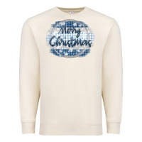 Sandshell merry christmas blue Premium Sweatshirt - MaliasSmallBusiness