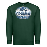 Merry Christmas Blue Premium Sweatshirt | Teevron
