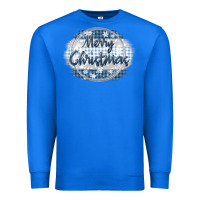True Royal merry christmas blue Premium Sweatshirt - MaliasSmallBusiness