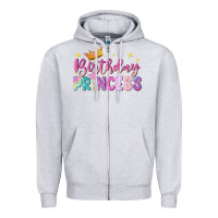 Birthday Princess Zipper Hoodie | Teevron