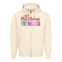 Sandshell birthday princess Zipper Hoodie - NancyCooperArtShop