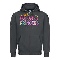 Smoke birthday princess Zipper Hoodie - NancyCooperArtShop