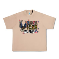 Burro american woman Urban Heavy Tee - CowhideDigitalArt