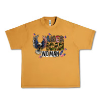 Peanut Butter american woman Urban Heavy Tee - CowhideDigitalArt