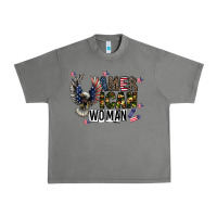 Tornado american woman Urban Heavy Tee - CowhideDigitalArt