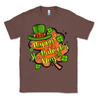Chestnut happy st patrick s day shamrock Classic Tee - Artiststas