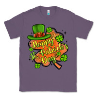 Lavender happy st patrick s day shamrock Classic Tee - Artiststas
