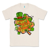 Natural happy st patrick s day shamrock Classic Tee - Artiststas