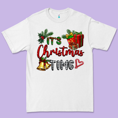 It's Christmas Time Premium Tee Designed By Barkaloodesign