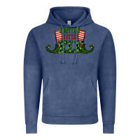 Vintage Denim santa's cutest elf christmas Vintage Hoodie - RanaPortraitStore
