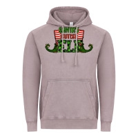 Vintage Zinc santa's cutest elf christmas Vintage Hoodie - RanaPortraitStore