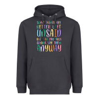 Smoke some things are better left unsaid but i'm probabl Heavyweight Hoodie - MaliasSmallBusiness