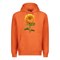 Carrot Gummy Bear Sunflower Premium Hoodie - LillyAllenDesigns