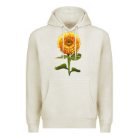 Oatmeal Heather Gummy Bear Sunflower Premium Hoodie - LillyAllenDesigns