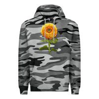 Slate Camo Gummy Bear Sunflower Premium Hoodie - LillyAllenDesigns