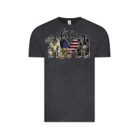 Vintage Black military mom Vintage Tee - SublimationCraftShop