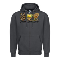 Smoke peace love lions Zipper Hoodie - LillyAllenDesigns