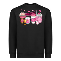 Black volleyball coffee cups Heavyweight Sweatshirt - Zillion Design Studio
