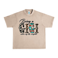 French Oak being a gigi makes my life complate Urban Heavy Tee - CowhideDigitalArt