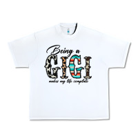 White being a gigi makes my life complate Urban Heavy Tee - CowhideDigitalArt