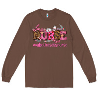 Chestnut nurse with valentines day element Long Sleeve Tee - AdoDesignShop