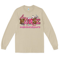 Mushroom nurse with valentines day element Long Sleeve Tee - AdoDesignShop