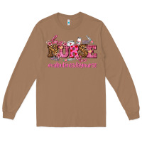 Toasted Coconut nurse with valentines day element Long Sleeve Tee - AdoDesignShop