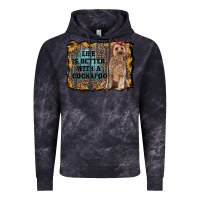 Cloud Black life is better with a cockapoo Vintage Hoodie - RanaPortraitStore