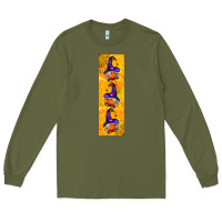 Army Green halloween gnome pen wrap Long Sleeve Tee - BundleAndBundleShop