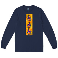 Navy halloween gnome pen wrap Long Sleeve Tee - BundleAndBundleShop