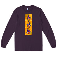 Plum halloween gnome pen wrap Long Sleeve Tee - BundleAndBundleShop