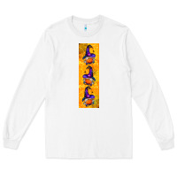 White halloween gnome pen wrap Long Sleeve Tee - BundleAndBundleShop