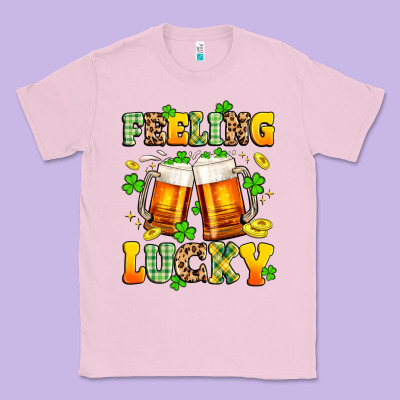 Feeling Lucky Classic Tee Designed By Artiststas