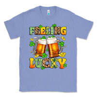 Colony Blue feeling lucky Classic Tee - Artiststas