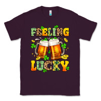 Plum feeling lucky Classic Tee - Artiststas