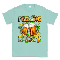 Seafoam feeling lucky Classic Tee - Artiststas