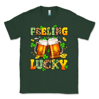 Sports Green feeling lucky Classic Tee - Artiststas