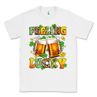 White feeling lucky Classic Tee - Artiststas