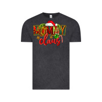 Vintage Black christmas mommy claus Vintage Tee - FaDigitalArtStudio