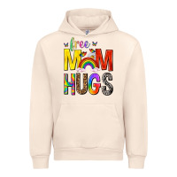 Sandshell Free Mom Hugs with Butterflies Urban Hoodie - texasbilliewilder