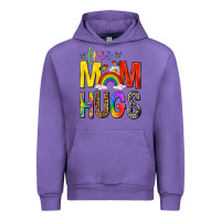 Tulip Free Mom Hugs with Butterflies Urban Hoodie - texasbilliewilder