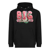 Black big sister Heavyweight Hoodie - MaliasSmallBusiness