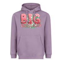 Lavender big sister Heavyweight Hoodie - MaliasSmallBusiness