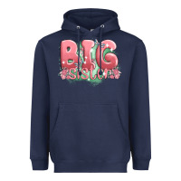 Navy big sister Heavyweight Hoodie - MaliasSmallBusiness
